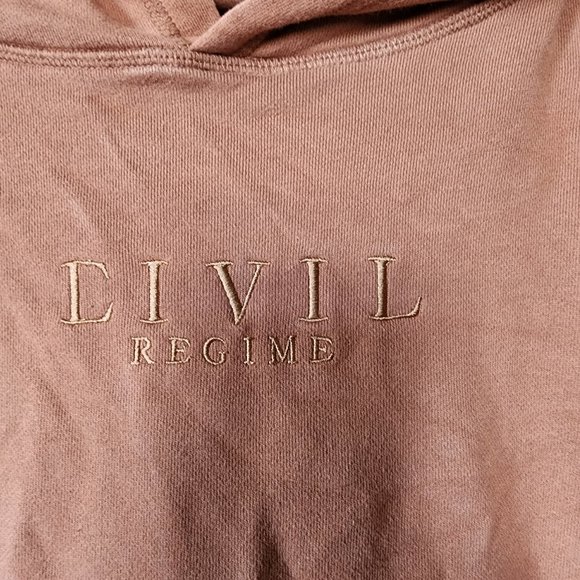 Civil Regime Distressed hoodie - Picture 3 of 7